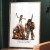 French Stand On Past Victories - David and Goliath A4 Colour Print