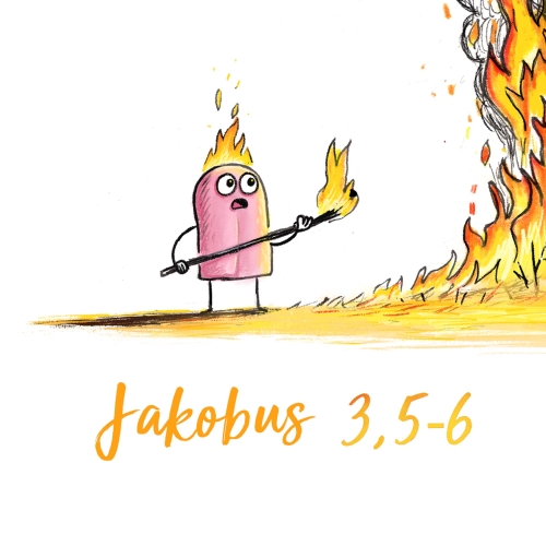 German Fiery Tongue A3 Art Print