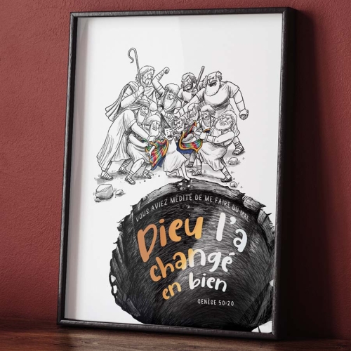 French Meant for Good A4 Art Print