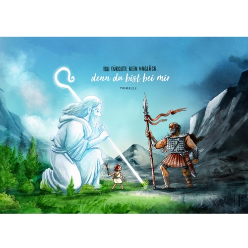 German Fear No Evil A3 Art Print 