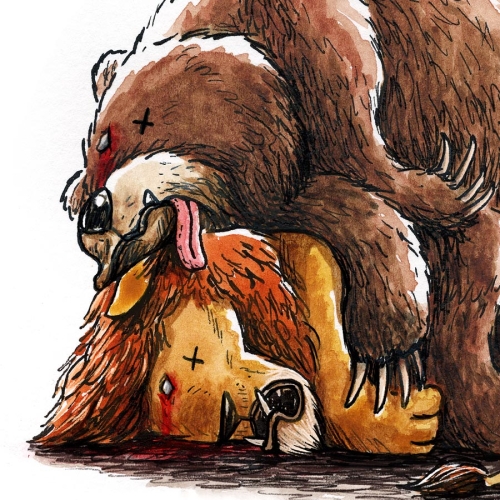 German Stand on Past Victories A3 Art Print