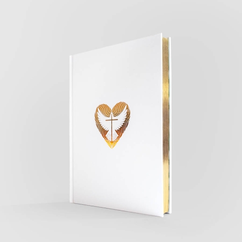 TRINITY Journal front cover and gold detail 